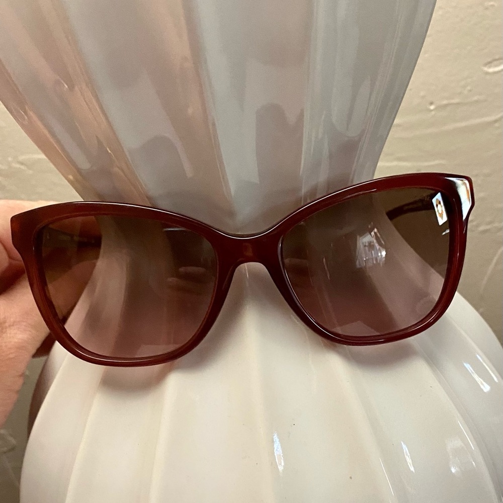 Authentic Coach sunglasses! Milky black cherry